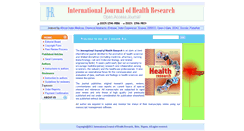 Desktop Screenshot of ijhr.org