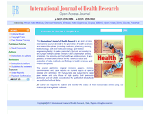 Tablet Screenshot of ijhr.org
